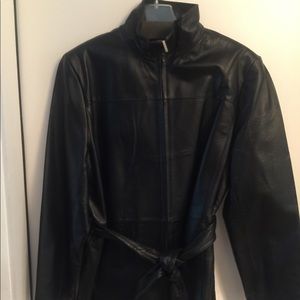 Worthington Leather Jacket Black Size XL